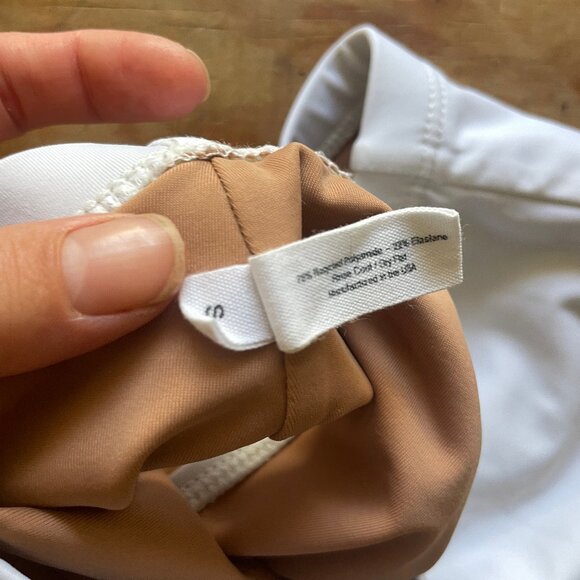 Nu Swim Super-Hi Bottom Cool White (Bone?) Small - Picture 4 of 4